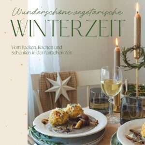 Credit: Thorbecke
Das Buch „Wunderschöne vegetarische Winterzeit“ ist perfekt für alle Gelegenheiten in der kalten Jahreszeit: Kreativ sind die Rezeptideen für die Festtage. Von köstlichen Käseknödeln bis hin zu himmlischen Zimtschnecken-Pancakes reichen die vegetarischen Rezepte von Carolin Jahn. Außerdem gibt es Geschenkideen aus der Küche und Mitbringsel fürs Buffet. Lassen Sie sich von den leckeren Rezepten mit tollen Aromen 